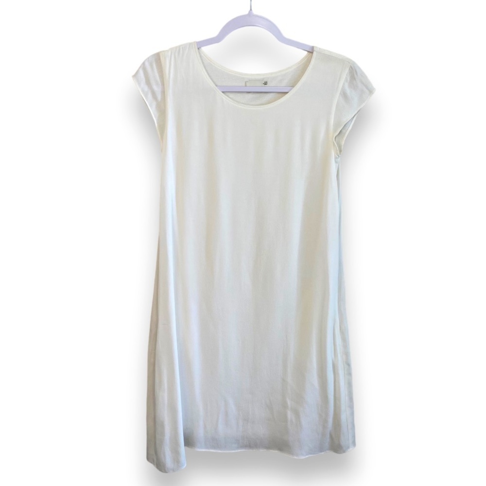 Aritizia Wilfed Free - Cream Smock Dress - Size XXS